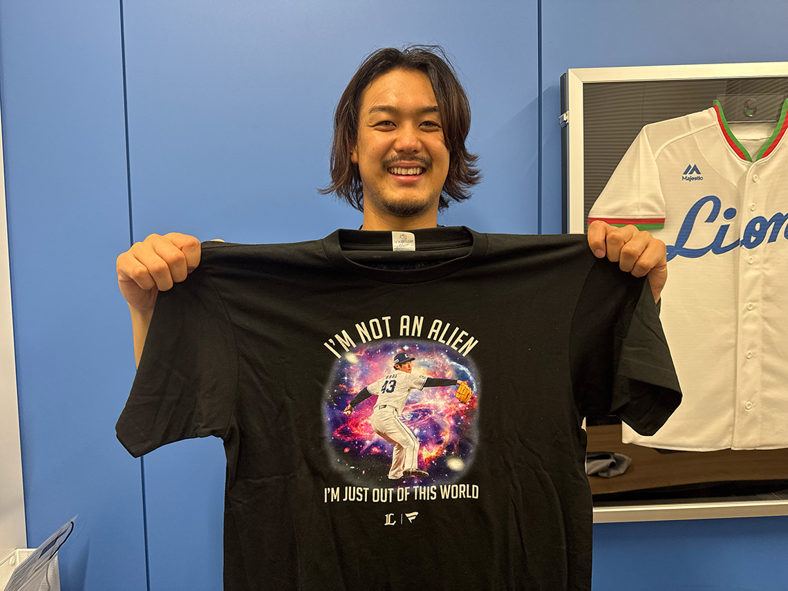 ☆瑞華専用⭐︎滝澤夏央プロデュースTシャツ＆タオル 4/24(月)～「滝澤夏央選手プロ初本塁打記念グッズ&直筆サイン