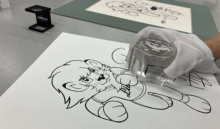 手塚治虫氏作画イラスト 複製原画 | 埼玉西武ライオンズ公式