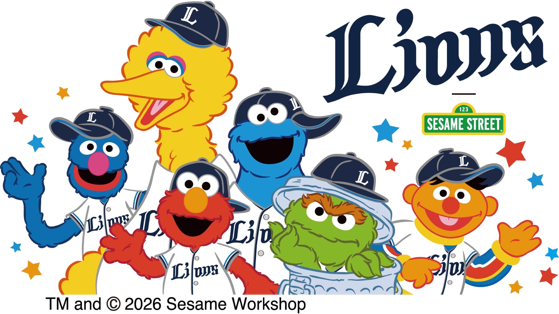 SESAME STREET meets ライオンズトートバッグ: バッグ | 埼玉西武
