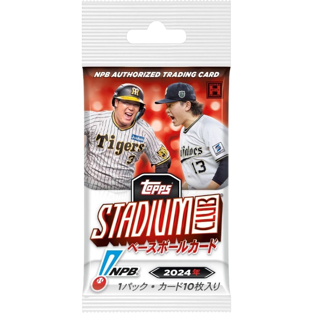 2024 Topps NPB スタジアムクラブ ベースボールカード 1ボックス(24パック入り)