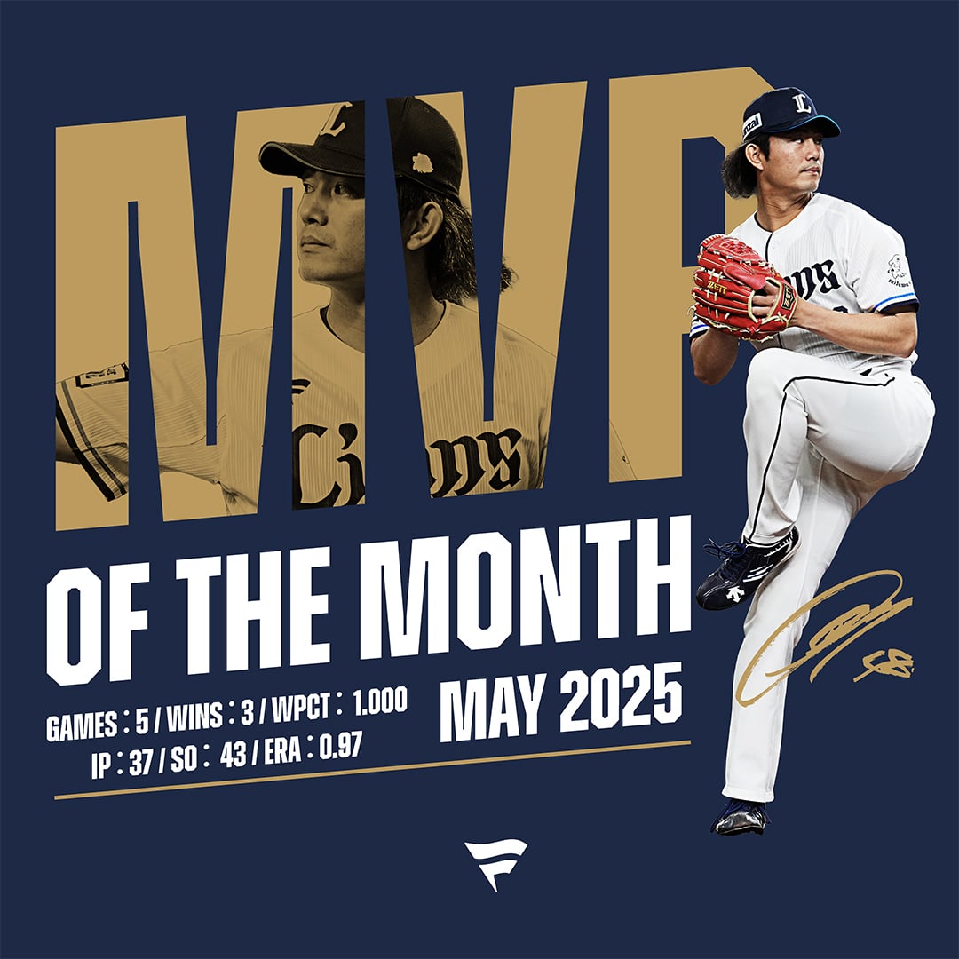受注生産】[ファナティクス]今井達也投手5月度月間MVP受賞記念T