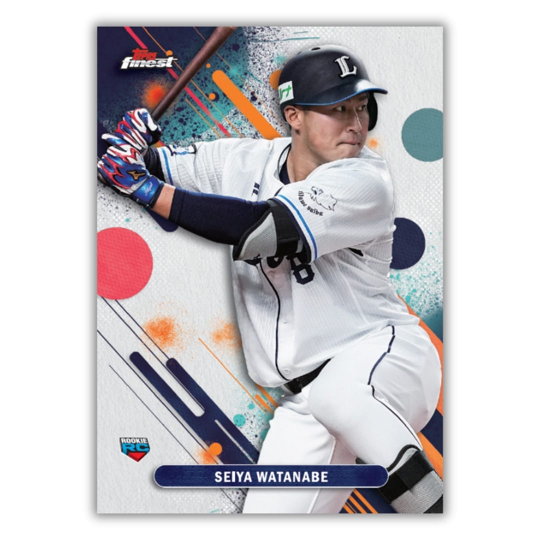 2025 TOPPS NPB FINEST ベースボールカード(15パック入り): 書籍・DVD