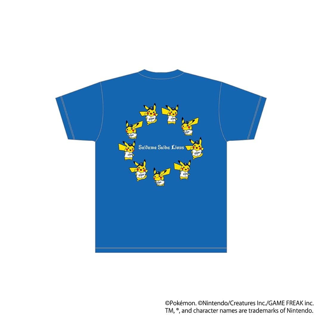 予約】ポケモン2026 ライオンズ Tシャツ 130サイズ: Tシャツ | 埼玉