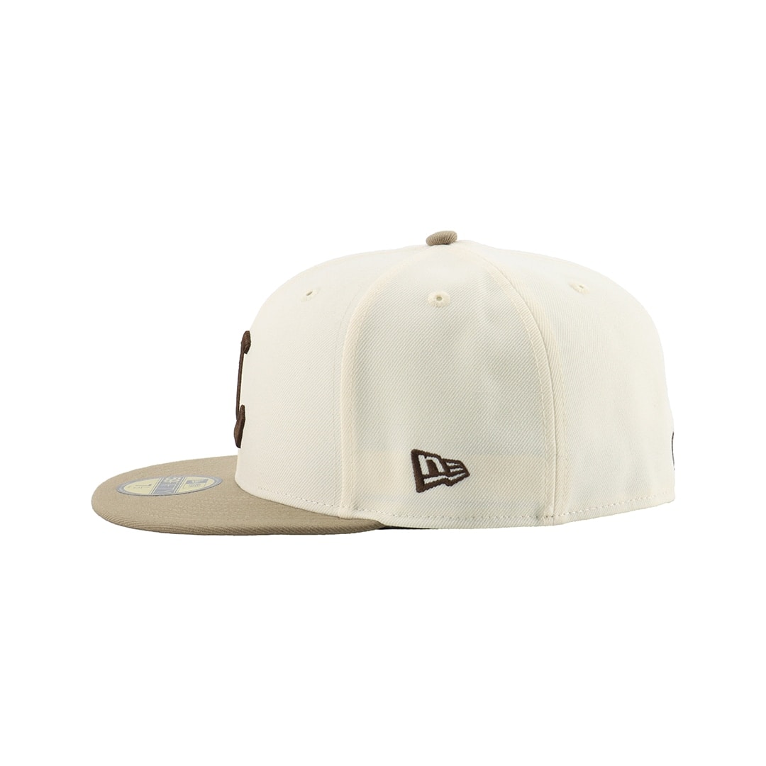 NEW ERA×LIONS 59FIFTY INITIAL KHAKI BROWN 7 5/8