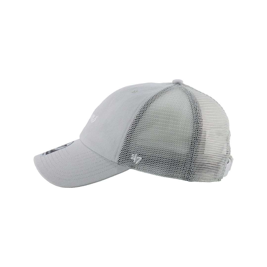 47×LIONS CLEAN UP MESH Gray Script White: キャップ | 埼玉西武