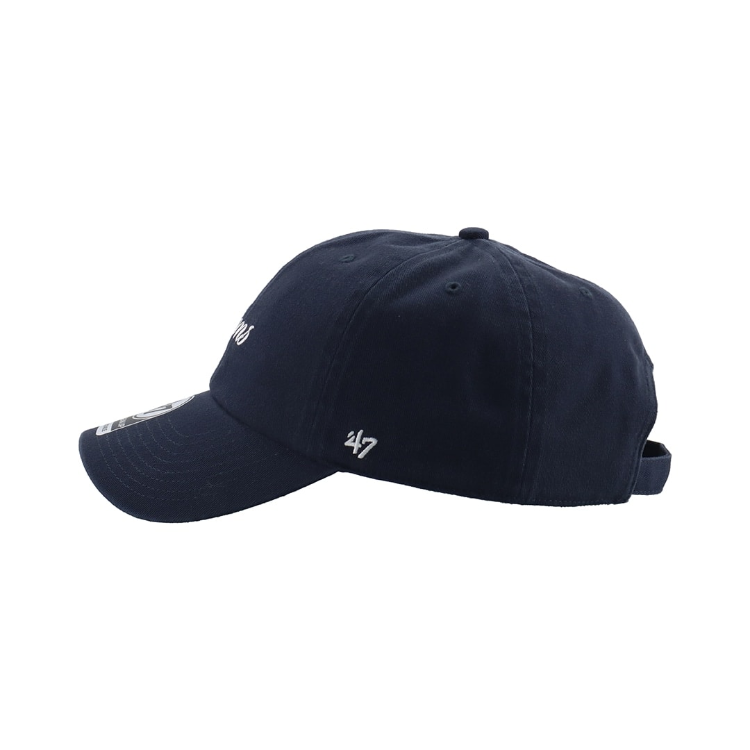 47×LIONS CLEAN UP Navy Script White: キャップ | 埼玉西武ライオンズ
