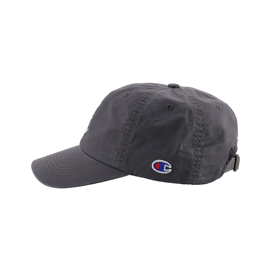 Champion×LIONS WASHED TWILL CAP CHARCOAL