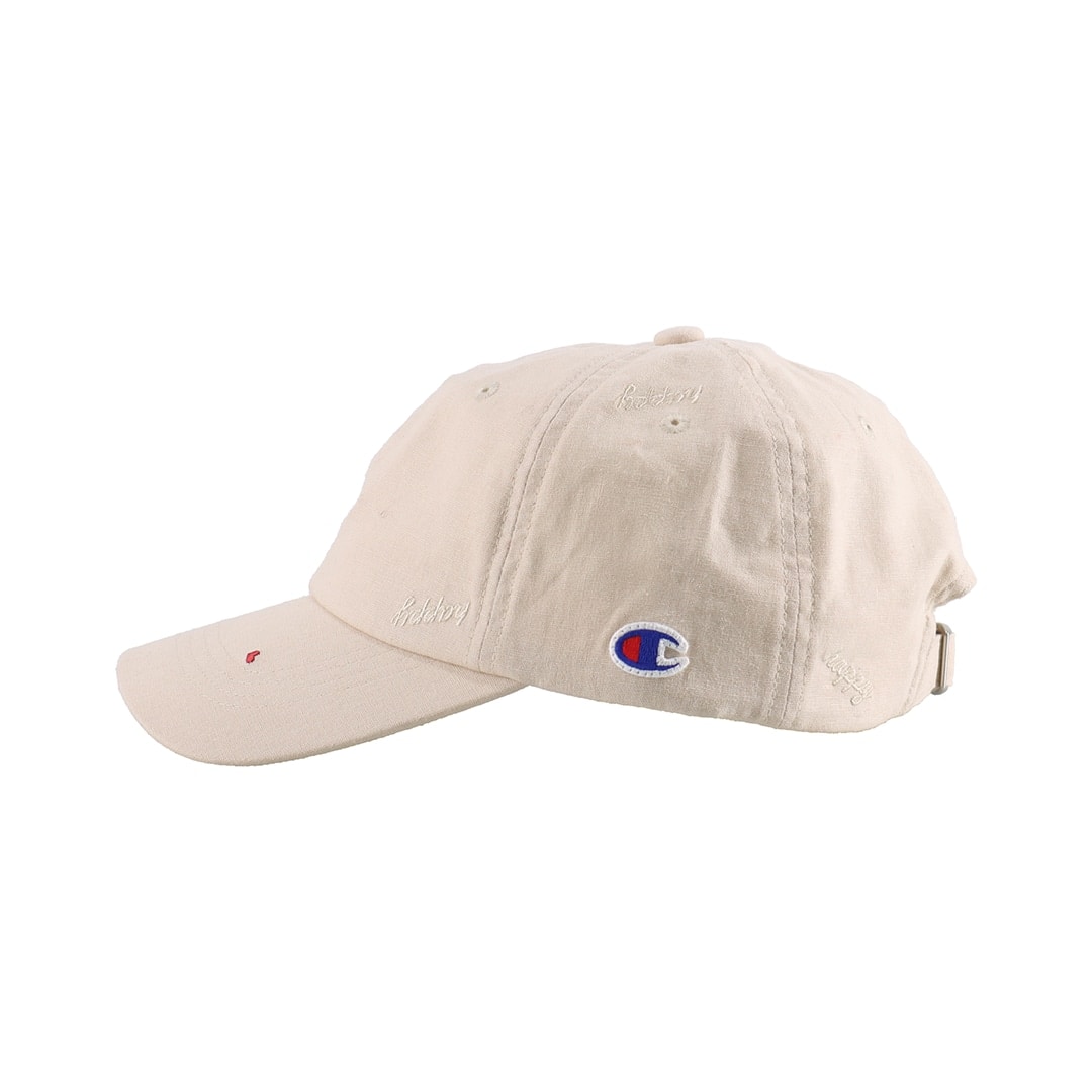 Champion×LIONS COTTON LINEN CAP IVORY