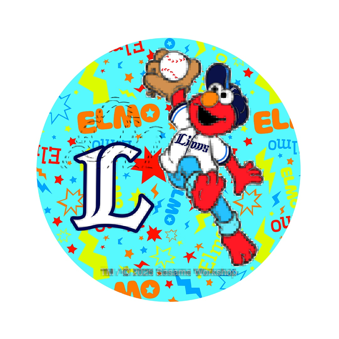 SESAME STREET meets ライオンズ缶バッジ2個セット: 雑貨 | 埼玉西武