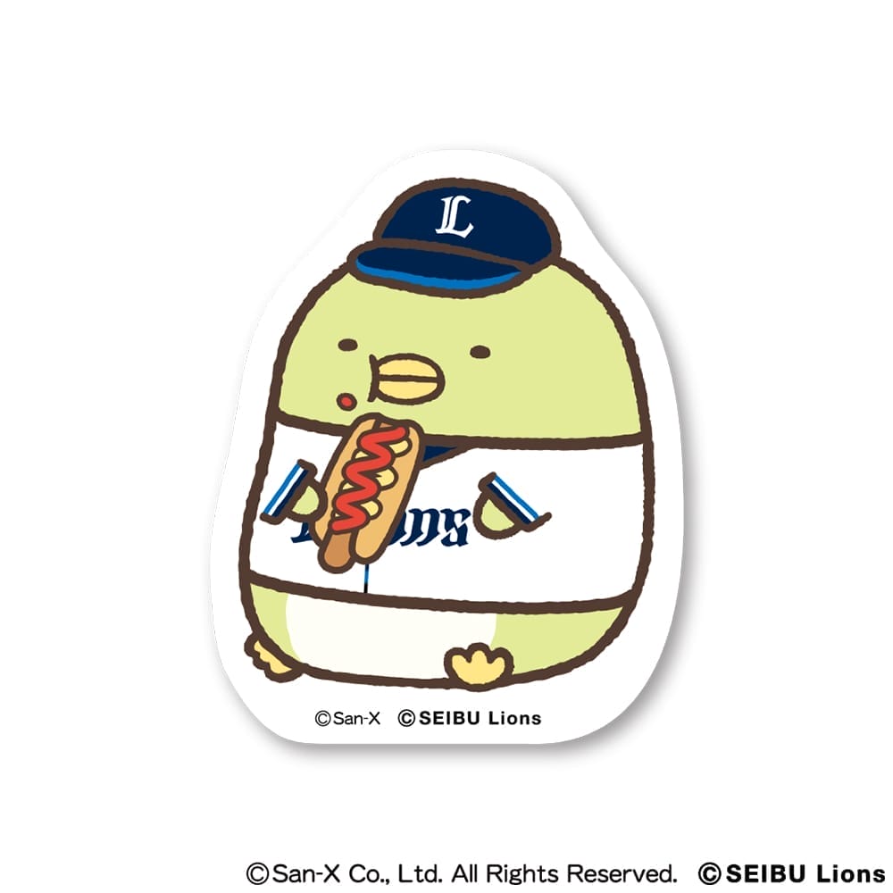 すみっコぐらし×ライオンズ ステッカー(シークレット)(全5種)