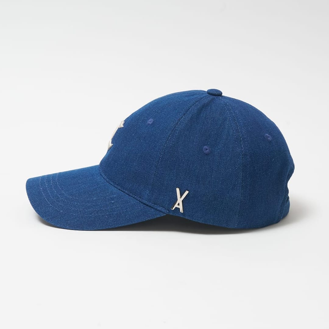 予約受付商品】VARZAR×LIONS Gothic Stud Overfit Ball Cap Indigo