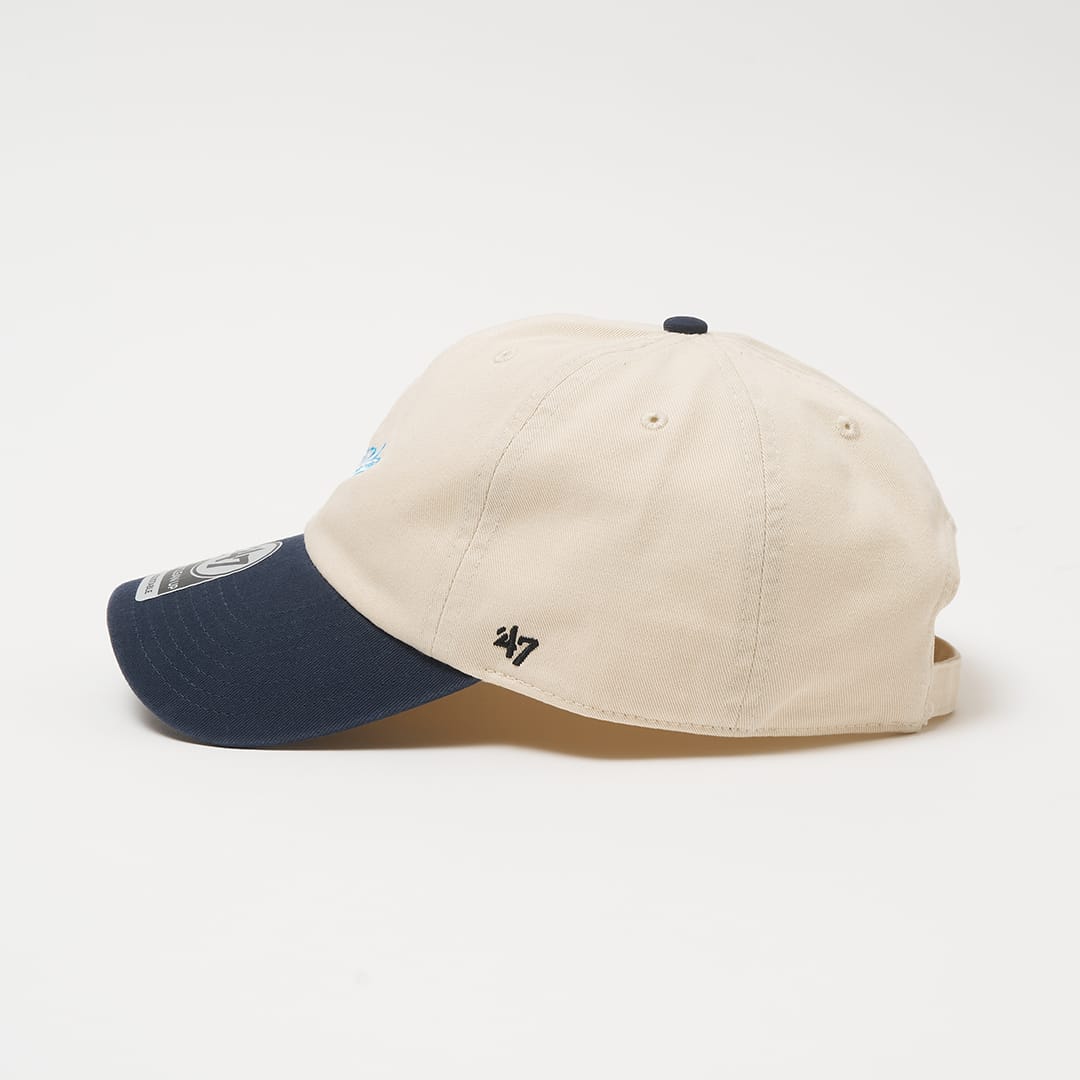 47×LIONS CLEAN UP アオフェス2026ver. NATURAL×NAVY: キャップ | 埼玉