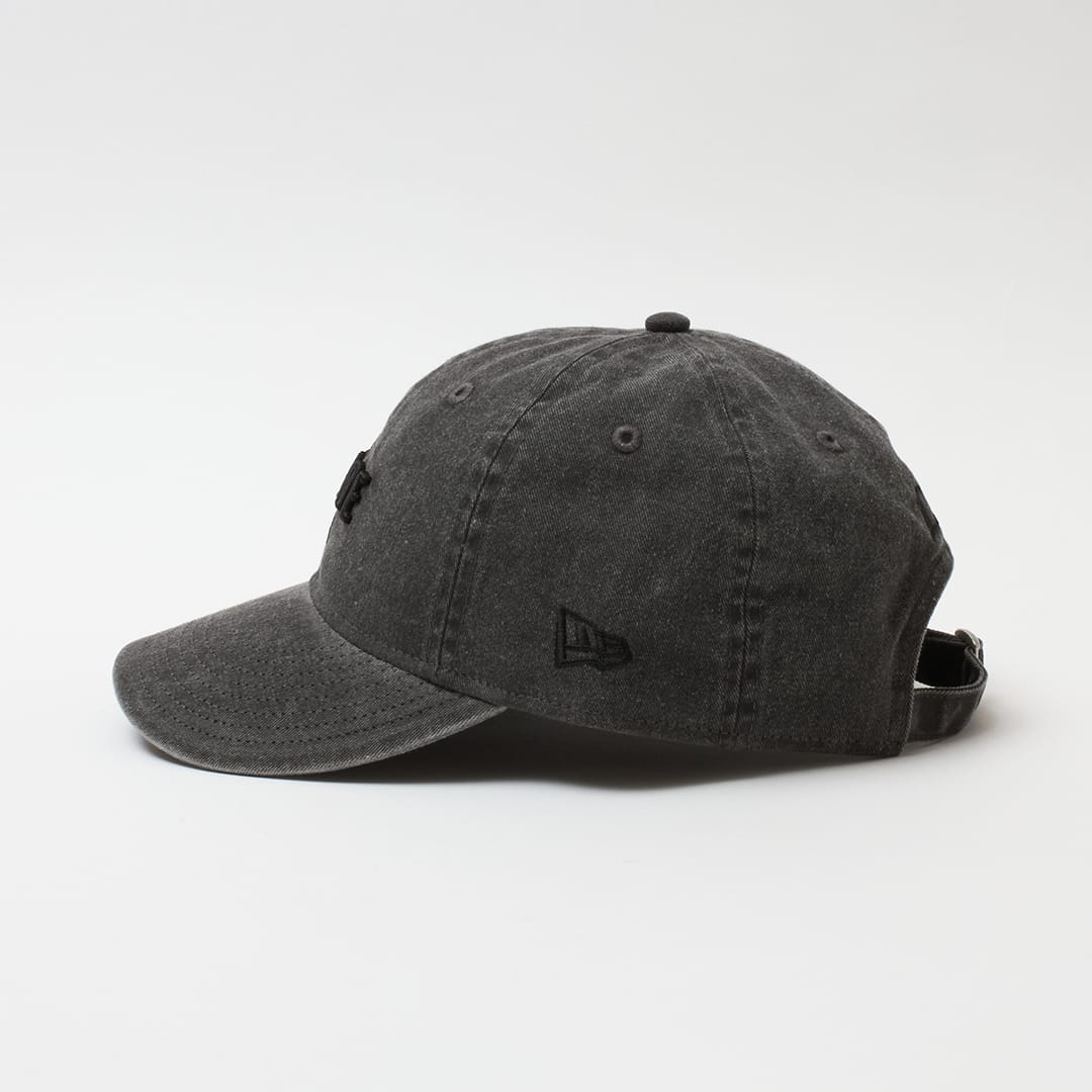 PR1DEグッズ「VISUAL LOGO GOODS」NEW ERA 9THIRTY ACID WASH BLACK
