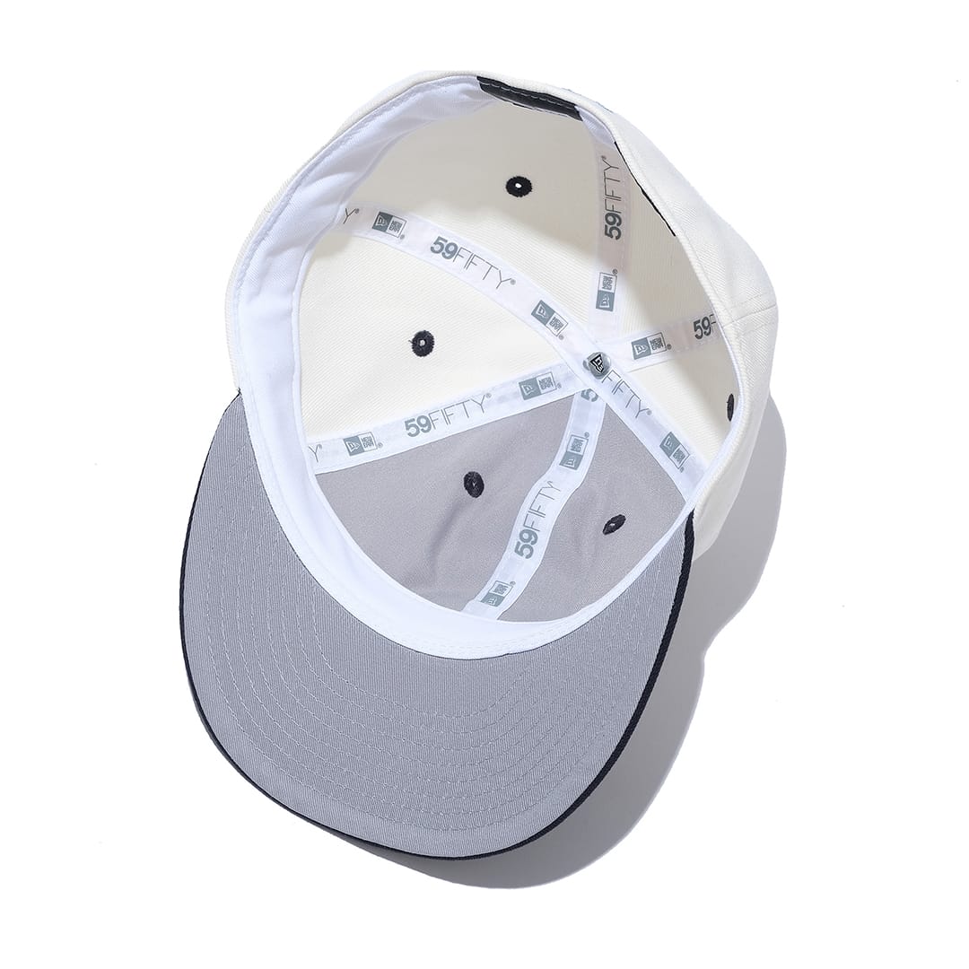 KEBOZ×NEW ERA×LIONS RC 59FIFTY CHROME NAVY(7 1/4): キャップ