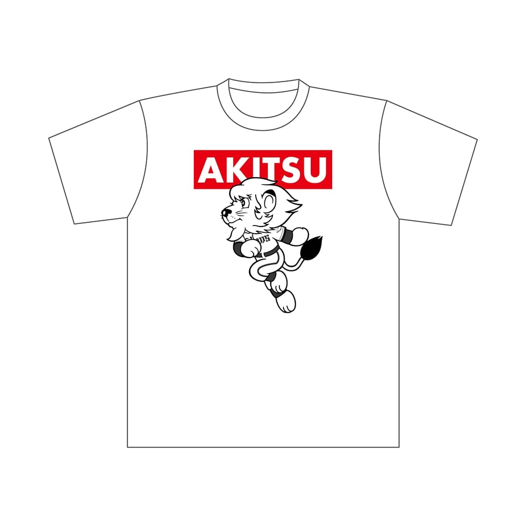 受注生産】獅子ジモT 秋津[受付期間終了](S ブルー): Tシャツ