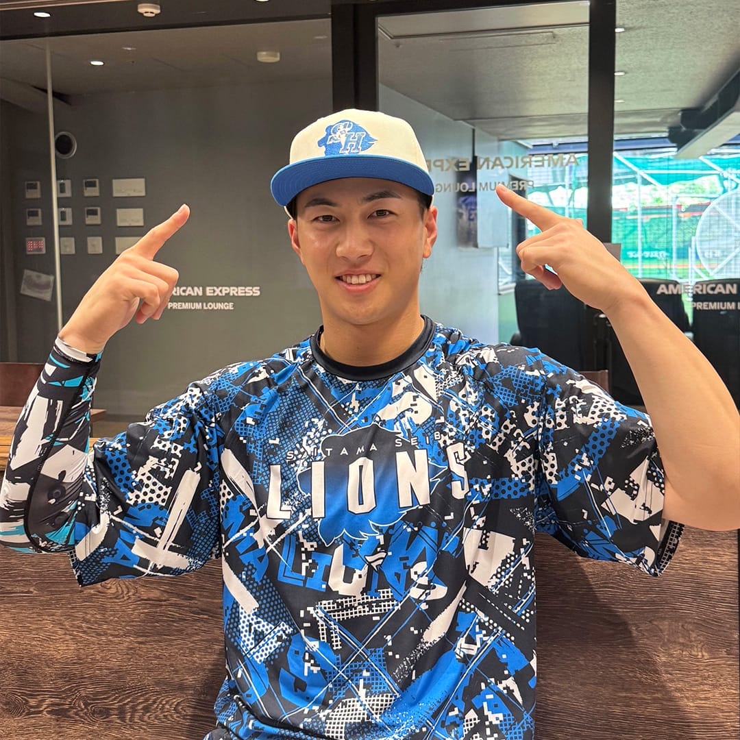 ね*お様 埼玉西武ライオンズ 長谷川信哉 プロデュース NEW ERA 9FIF NEW ERA×LIONS 長谷川選手プロデュース 9FIFTY: キャップ | 埼玉西武