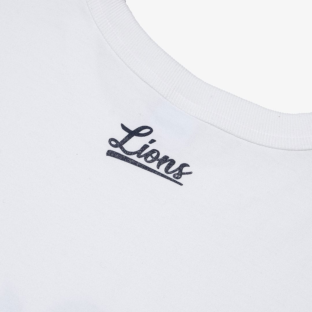 KEBOZ×LIONS L/S TEE WHITE L