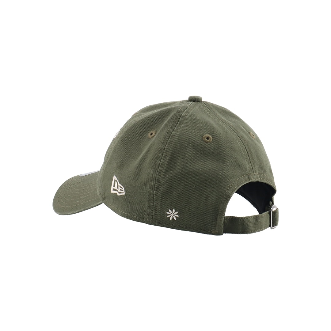 NEW ERA×LIONS 9TWENTY FLOWER EMB OLIVE