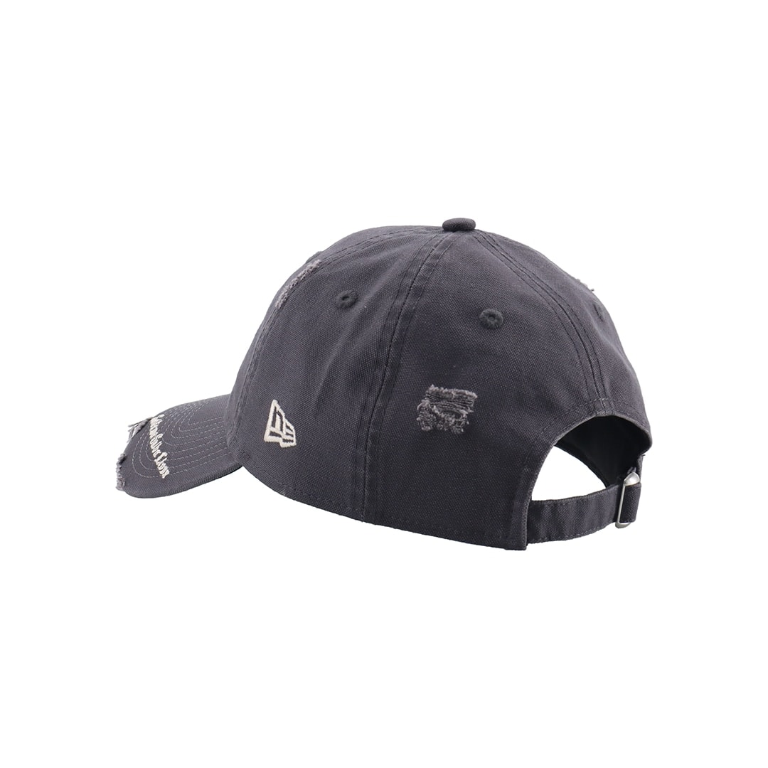 NEW ERA×LIONS 9TWENTY DAMAGED VISOR LOGO GRAY