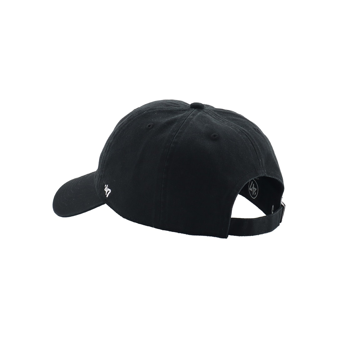 '47×LIONS CLEAN UP Black Logo White