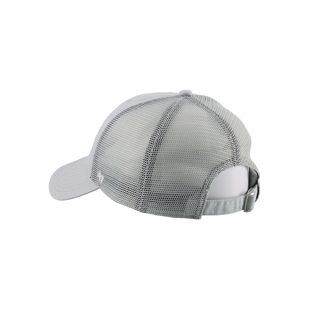 '47×LIONS CLEAN UP MESH Gray Script White
