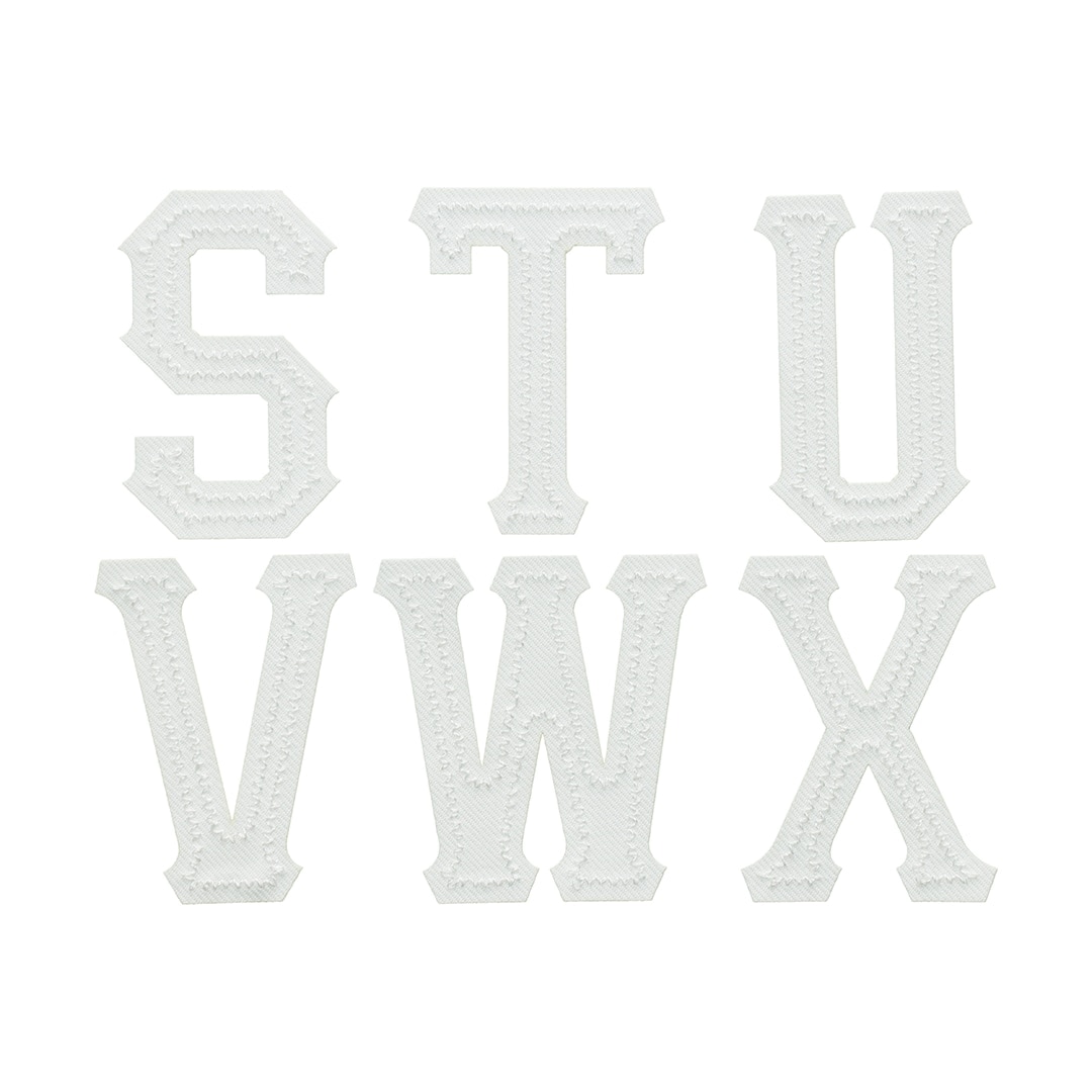 アルファベットワッペン(A～Z)(ビジター) Z