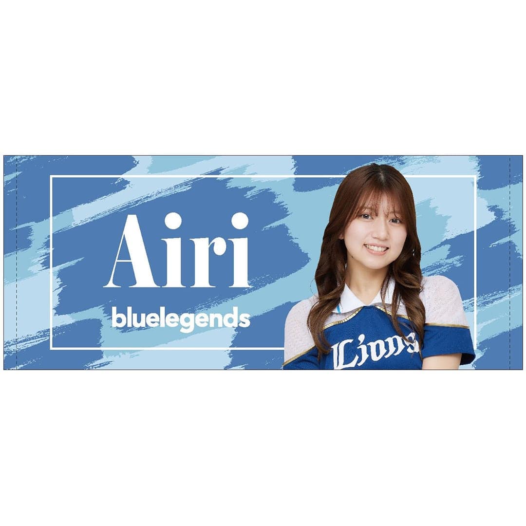 受注生産】bluelegendsグッズ2026 フェイスタオル(Natsumi): タオル