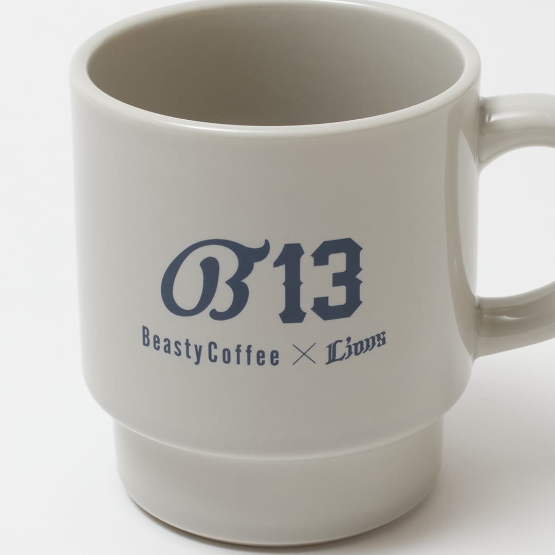 Beasty Coffee×DKIII×Lions 高橋光成投手プロデュース マグカップ＆コースターセット(グレー)