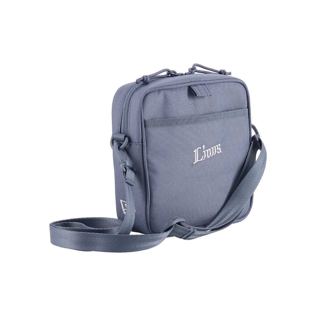 NEW ERA×LIONS SQUARE POUCH SLATE BLUE