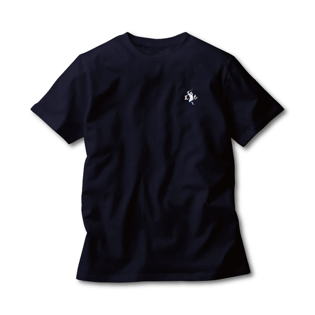 受注生産】プレイヤーズ刺繍グッズ2026 Tシャツ ネイビー(S #1 栗山 巧