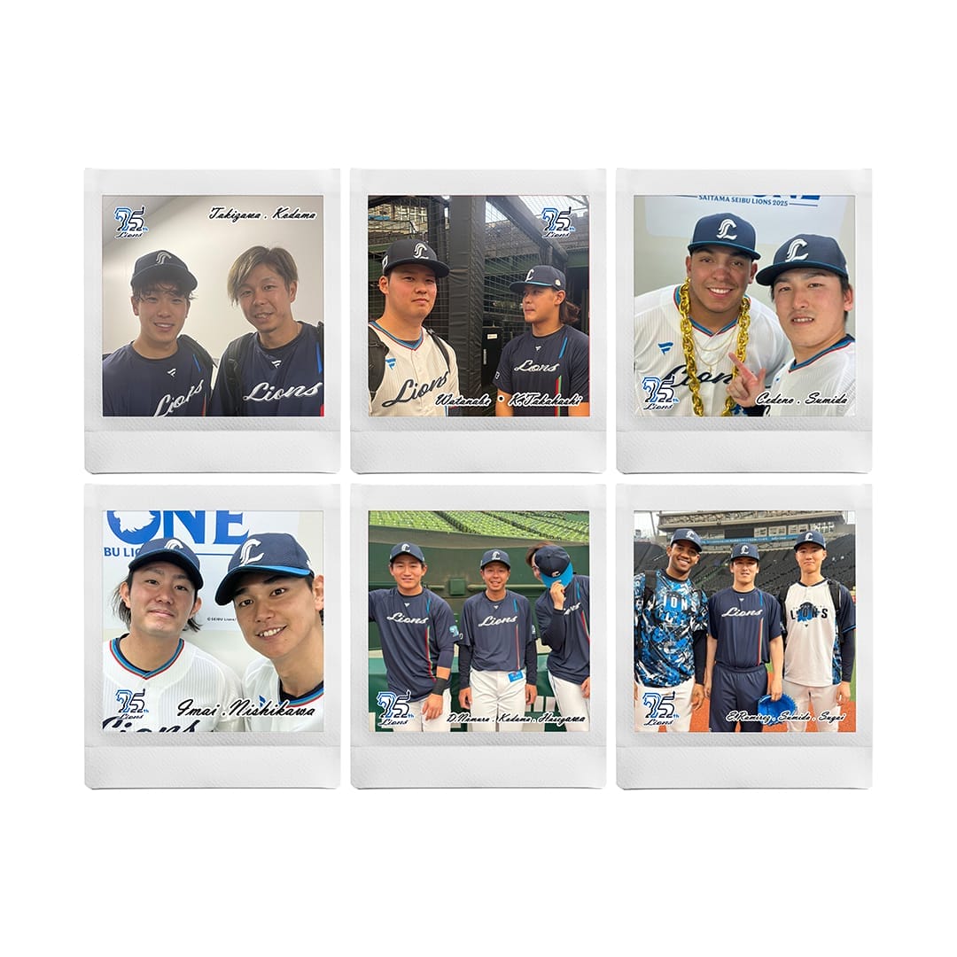 ライオンズ75周年シリーズ シークレットチェキ第2弾(全21種
