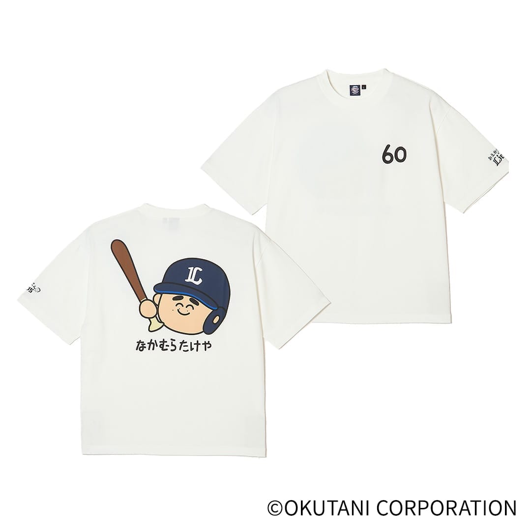 受注生産】おえかきさん×ライオンズ Tシャツ(ホワイト)(130 #1
