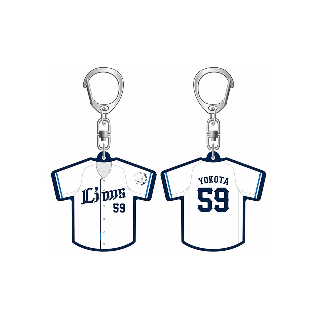 【受注生産】2025ドラフト新入団選手グッズ ユニフォーム型キーホルダー[受付期間終了] #128 平口 寛人