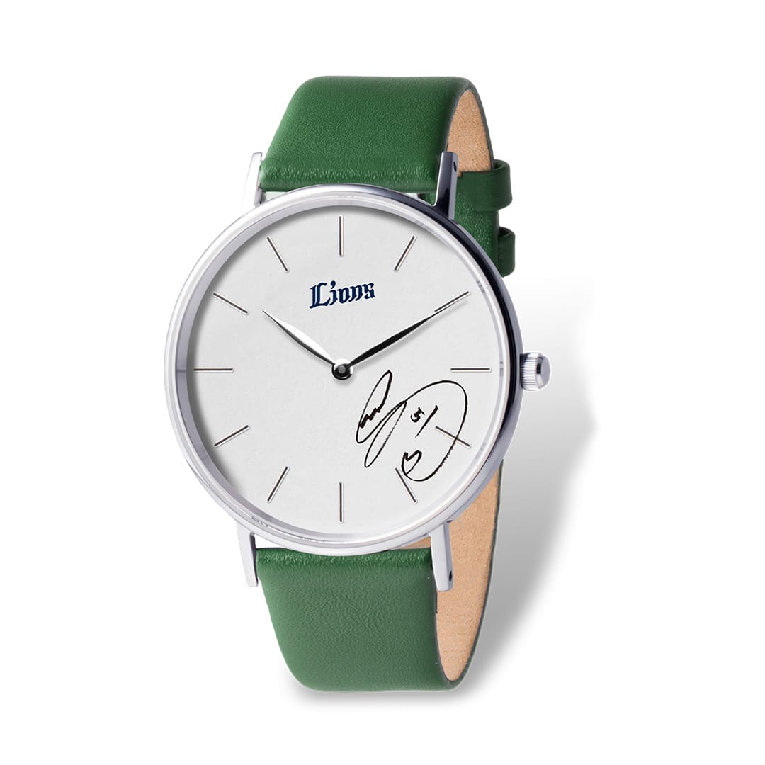 【受注生産】西川愛也選手第54回三井ゴールデン・グラブ賞受賞記念スタンダードウォッチ[受付期間終了] スリムネイビー