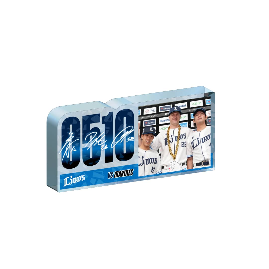 【受注生産】OUR HERO 2025 ホログラムアクリルブロック[受付期間終了] #8 渡部 聖弥・#13 高橋 光成