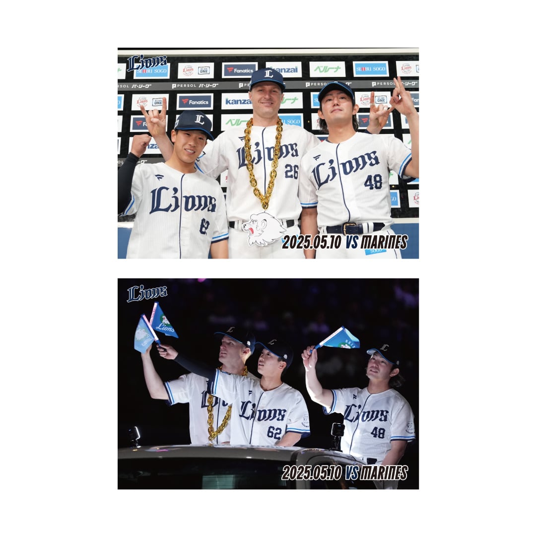 【受注生産】OUR HERO 2025 ブロマイドセット(2枚入り)[受付期間終了] #12 渡邉 勇太朗・#51 西川 愛也