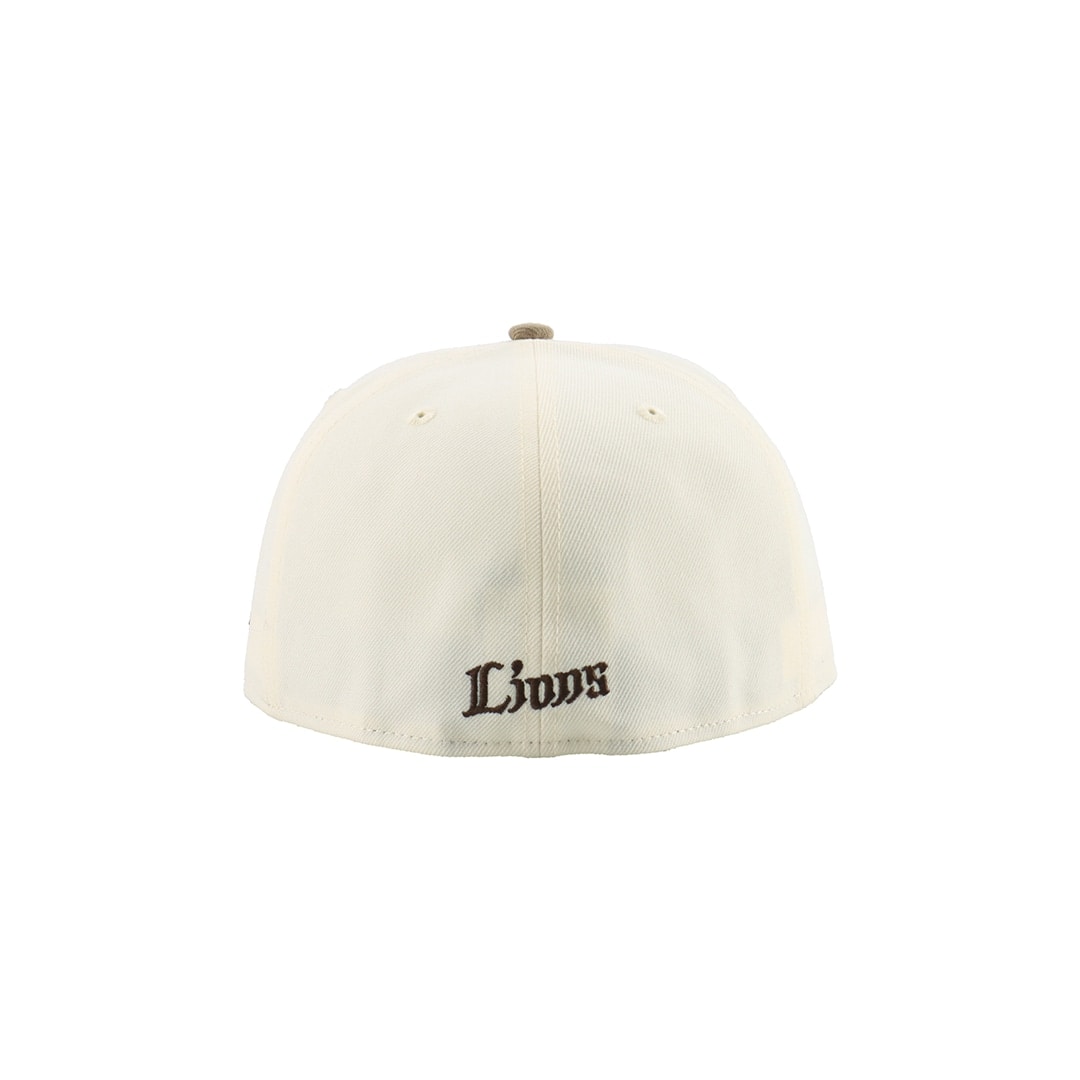NEW ERA×LIONS 59FIFTY INITIAL KHAKI BROWN 7 5/8
