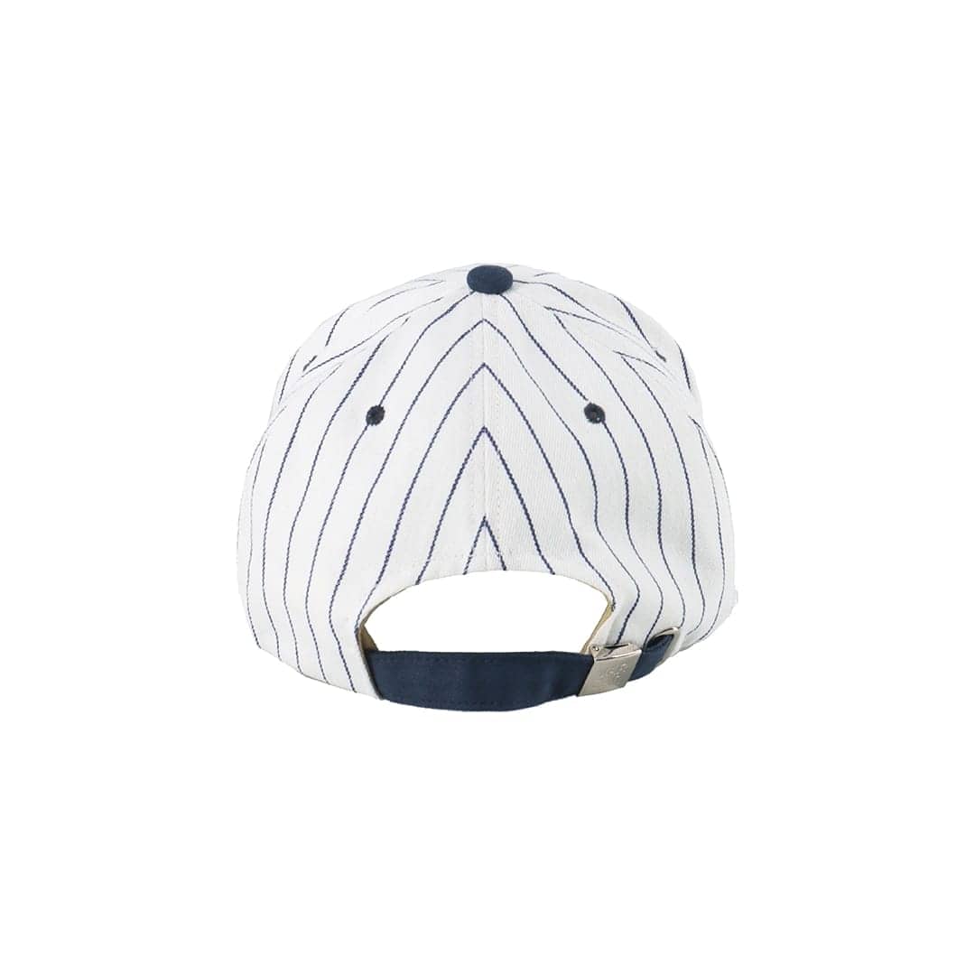 【予約】VARZAR×LIONS Pinstripe Mini Logo Stud Overfit Ball Cap