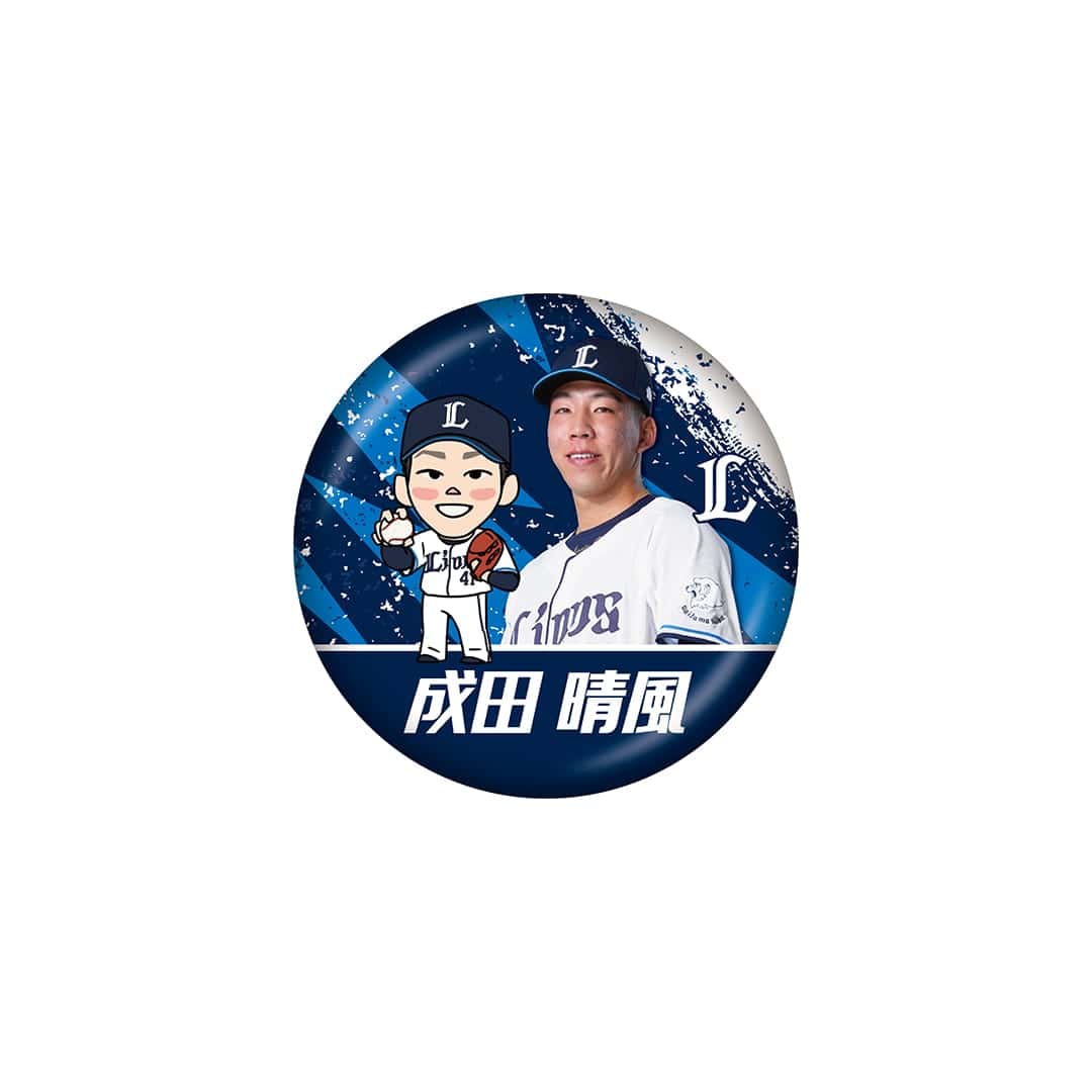 受注生産】デフォルメプレイヤーズグッズ2026 ドデカ缶バッジ(#00 仲田