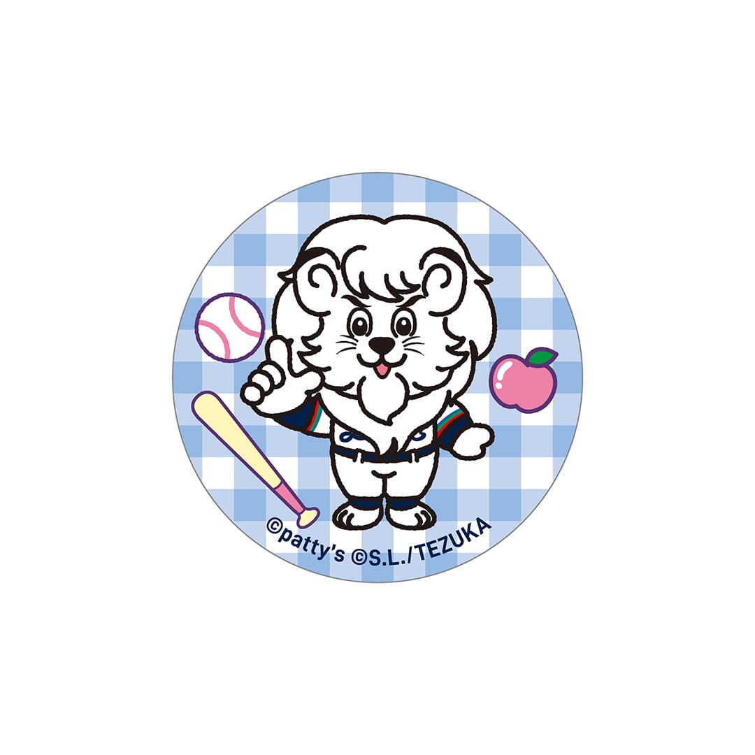 SWIMMER×ライオンズコラボシークレットジャガード織缶バッジ(全6