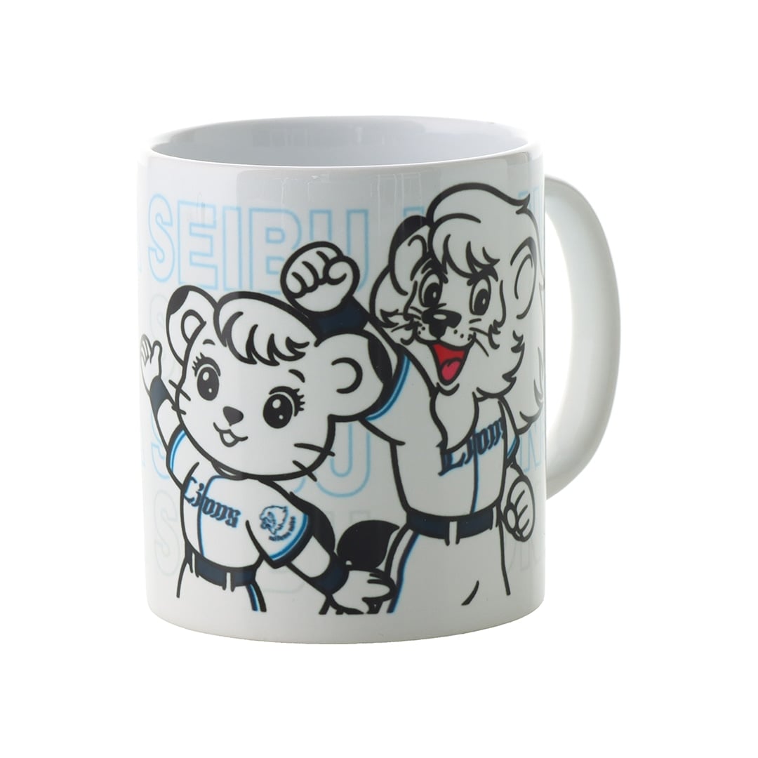 マグカップ ロゴ総柄