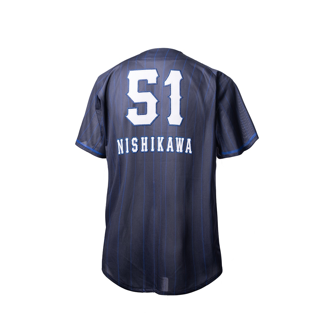 【予約】Lions Black Mode レプリカユニフォーム(定番18選手) S～XL #4 石井 一成 L