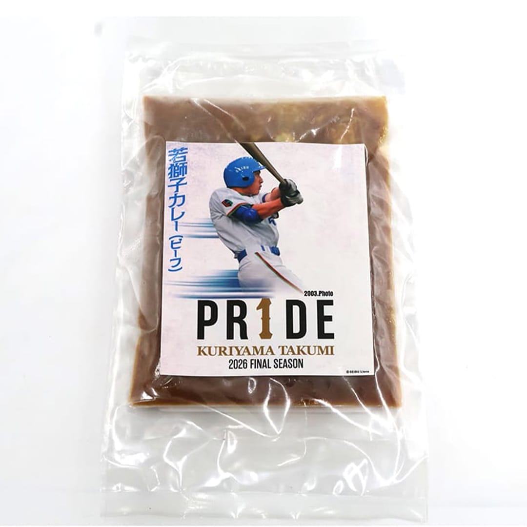 堤達男作 ライオン楯 予約受付商品】栗山巧PR1DE おうちでライオンズグルメセット 第1弾