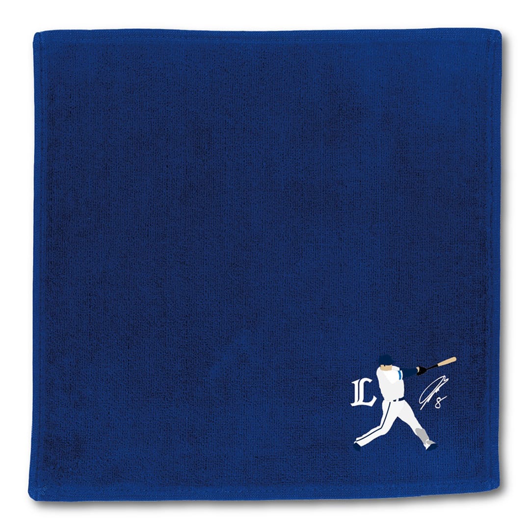 【受注生産】プレイヤーズ刺繍グッズ2026 ハンドタオル ブルー[受付期間終了] #21 武内 夏暉