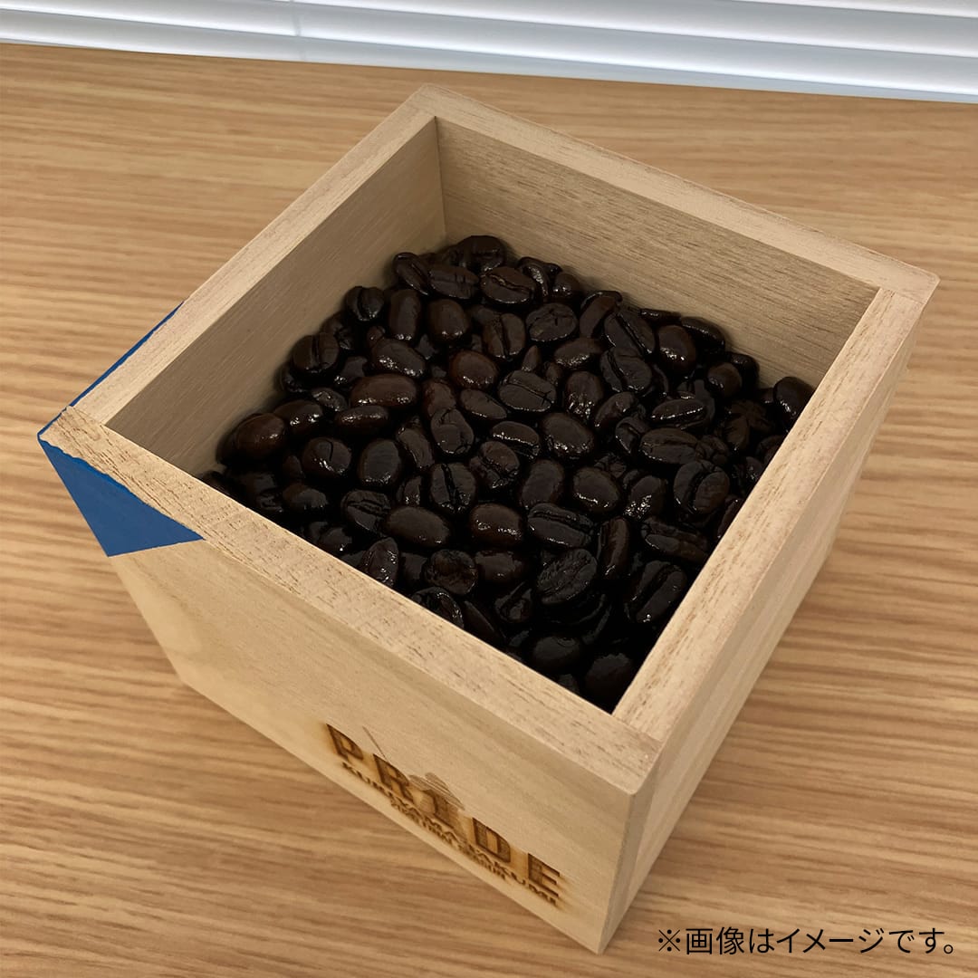 【受注生産】PR1DEグッズ「メモリアルグッズ第1弾」桐CUBE コーヒーキャニスター[受付期間終了]