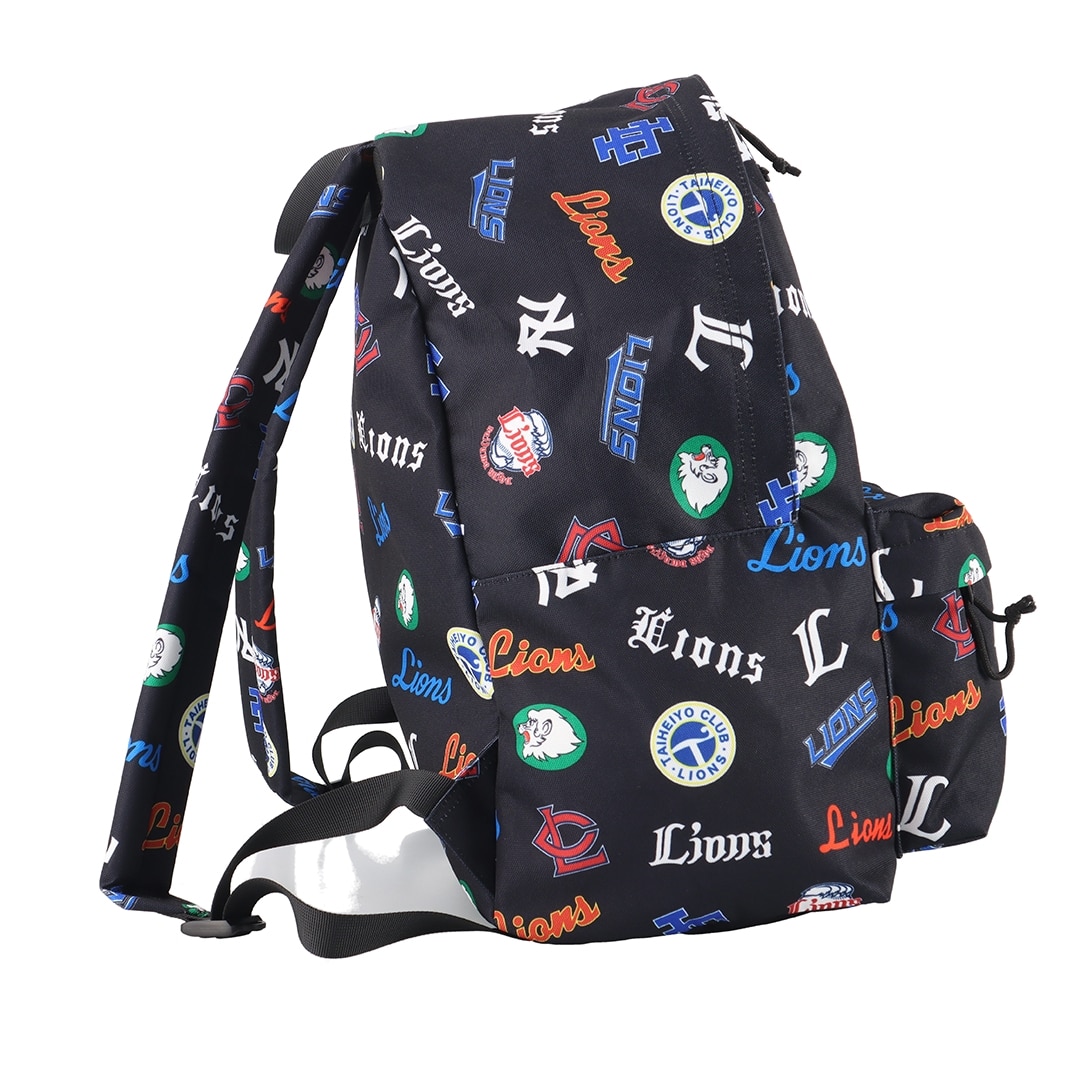 OUTDOOR PRODUCTS×LIONS ARCHIVE ALLOVER BACKPACK: バッグ