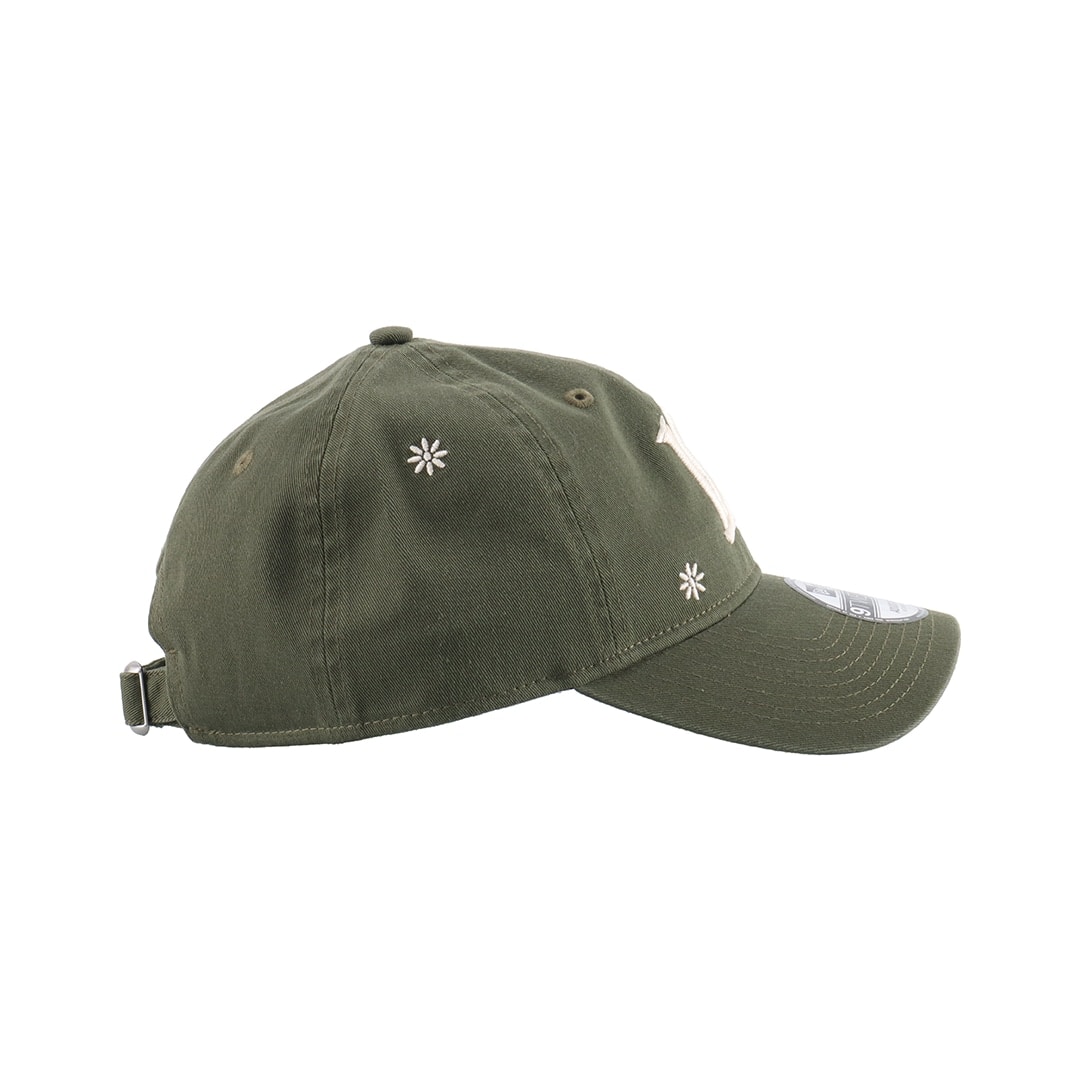 NEW ERA×LIONS 9TWENTY FLOWER EMB OLIVE