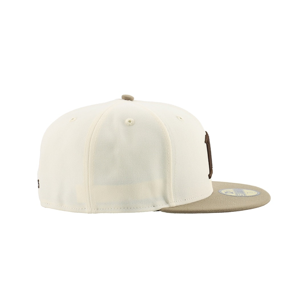 NEW ERA×LIONS 59FIFTY INITIAL KHAKI BROWN 7 5/8