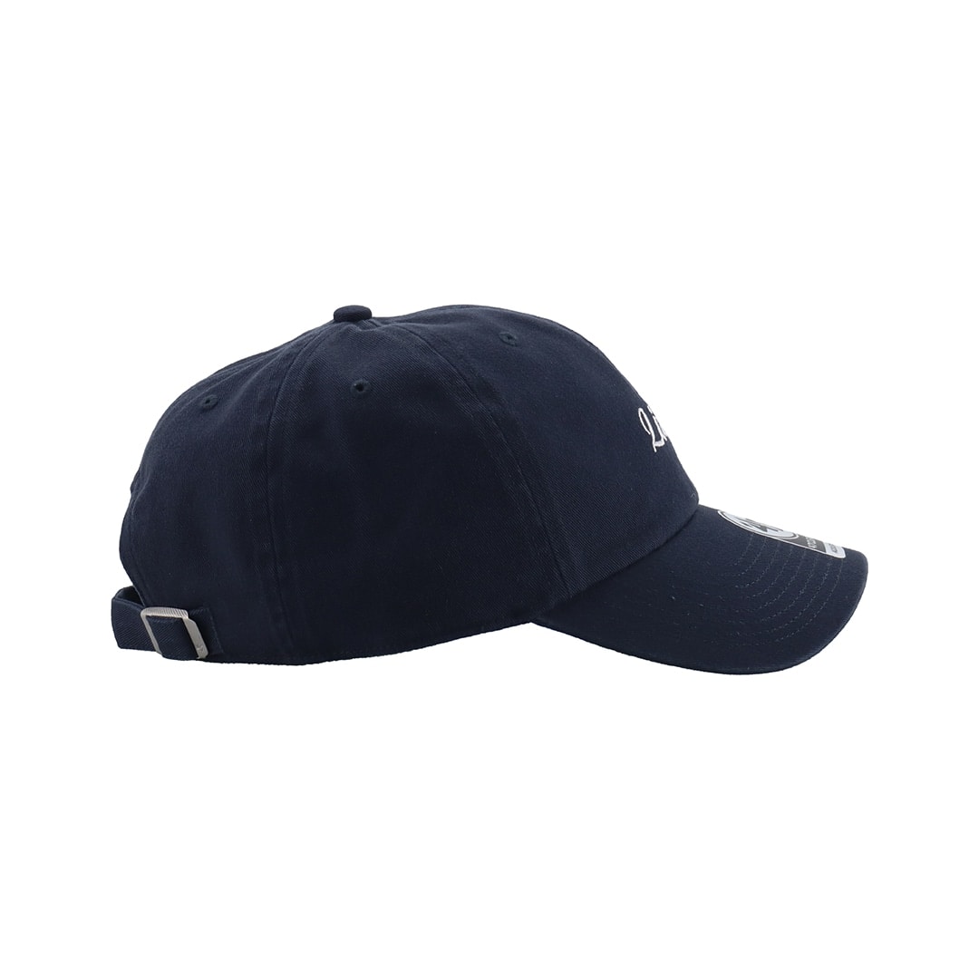 '47×LIONS CLEAN UP Navy Script White