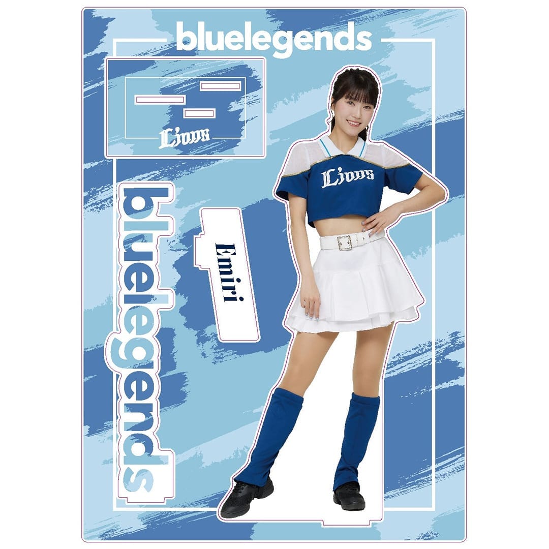 【受注生産】bluelegendsグッズ2026 BIGアクリルスタンド[受付期間終了] Nami